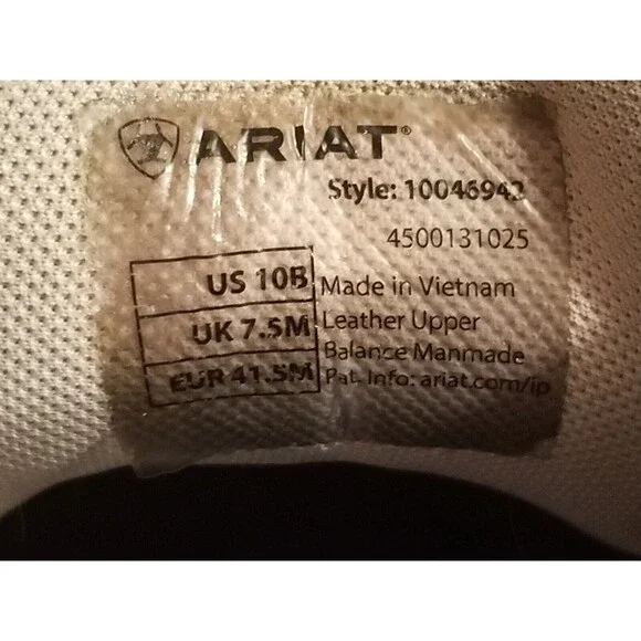 Ariat Spitfire Boots Women's 10 Brown Leather Chukka Chasing Cheetah 10046942 - Picture 7 of 7